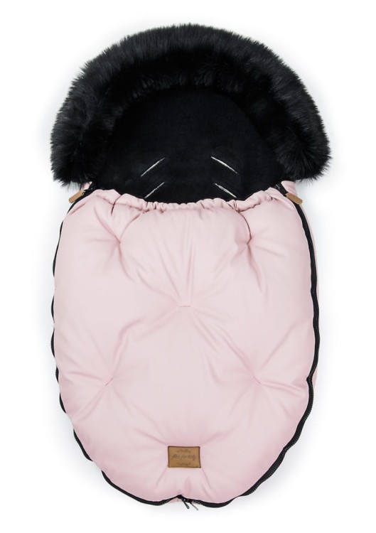 matowy róż z czarnym  śpiwór.jpg